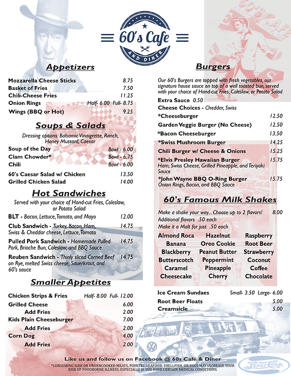 Tualatin Menu 60scafe